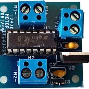 L293D 1A Motor Driver Module with 7805 Power IC