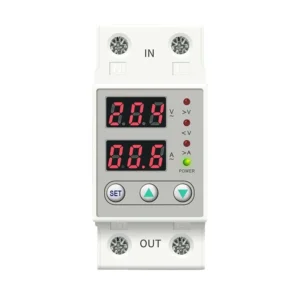 DIN RAIL ADJUSTABLE VOLTAGE PROTECTOR