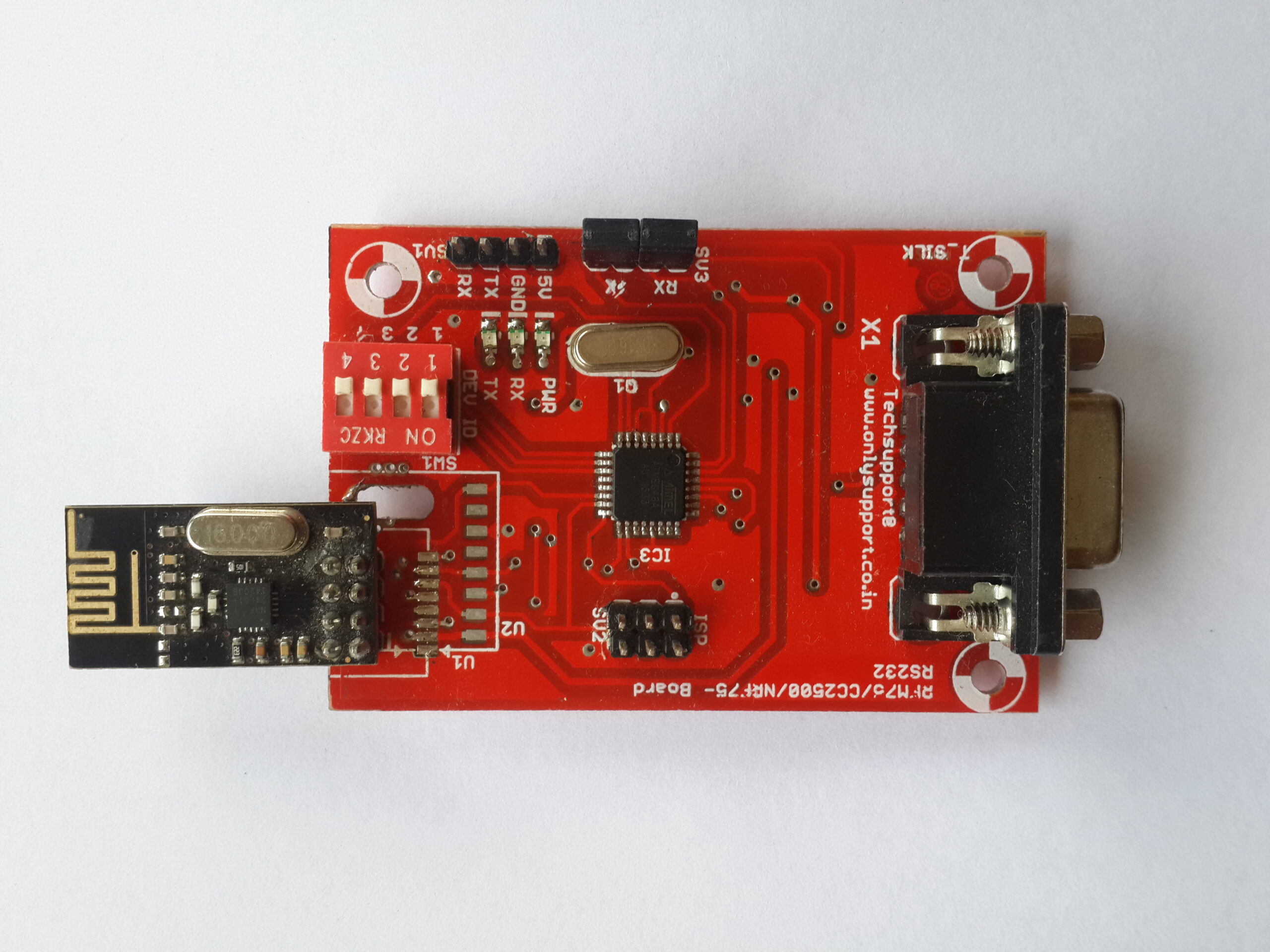 zigbee-nrf24l01-rs232 NRF24L01 RF TRANSRECEIVER RS232